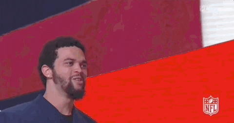 Caleb Williams Warm Hug GIF