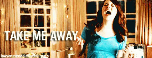 Calgon Take Me Away Ecstatic Emma Stone GIF