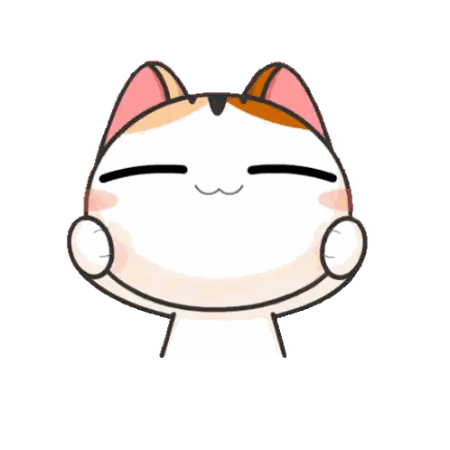 Calico Cat Making Funny Face