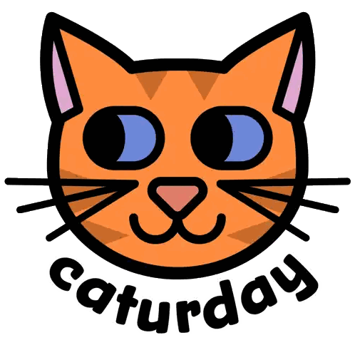 Calico Cat with Green Eyes Saturday
