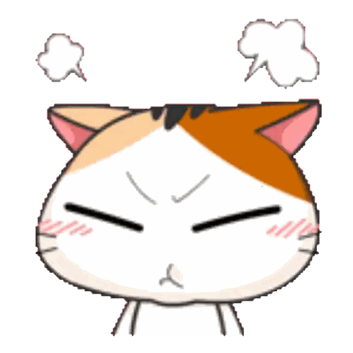 Calico Cat with Steam