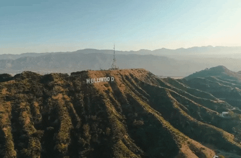 California Hollywood Hills GIF