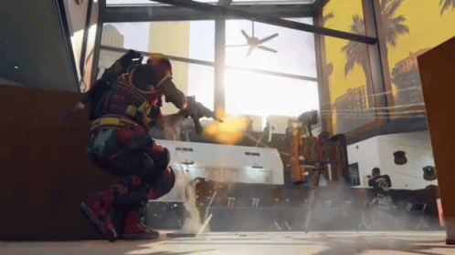 Call Of Duty Black Ops 4 Taking Cover GIF