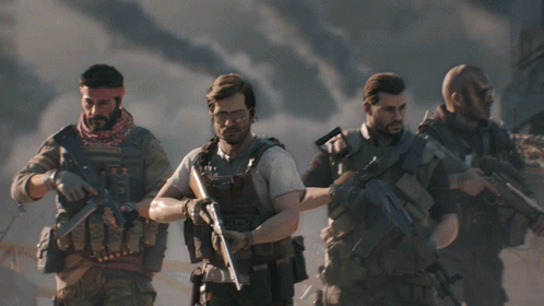 Call Of Duty Black Ops Cold War Players Carry Guns GIF