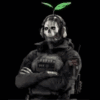 Call Of Duty Ghost Leaves On Head GIF