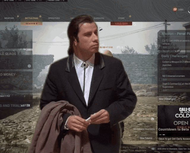 Call Of Duty John Travolta GIF