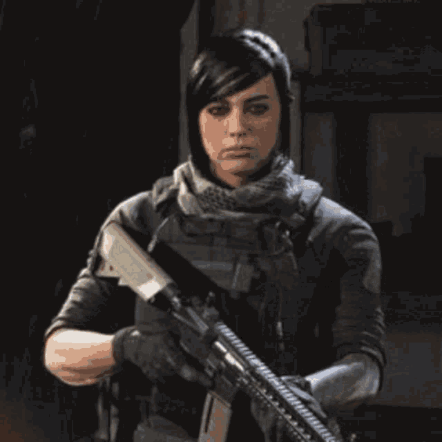 Call Of Duty Mara With Rifle GIF