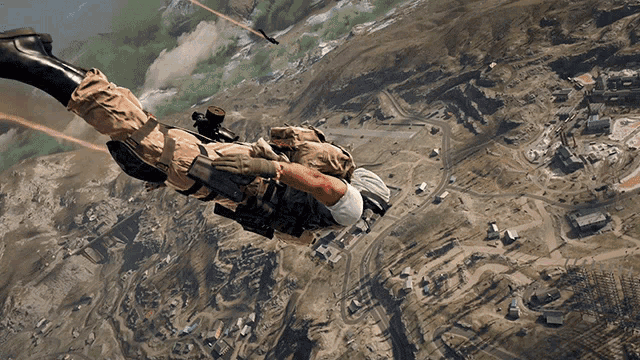 Call Of Duty Skydiving GIF