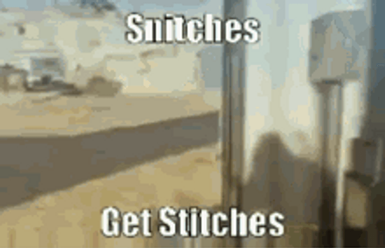 Call Of Duty Snitches Get Stitches GIF
