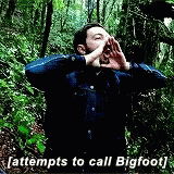Calling Big Foot GIF