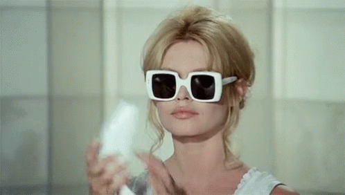 Calling Brigitte Bardot Sunglasses GIF