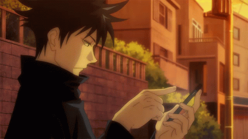 Calling Jujutsu Kaisen Megumi Fushiguro GIF