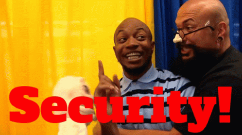 Calling Security On Wild Puppet GIF
