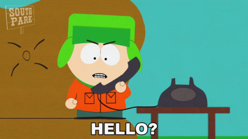 Calling South Park Hello Kyle Broflovski GIF