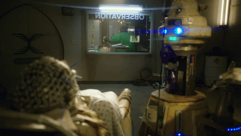 Calm Down Spray Bottle GIF