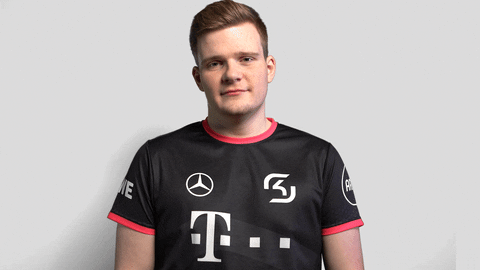 Calm Player Shrugs GIF