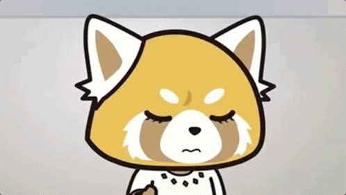 Calm Retsuko Aggretsuko GIF