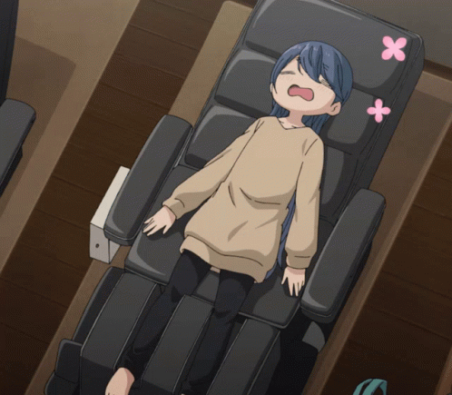 Calm Sleep Anime Rest Massage GIF