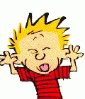 Calvin And Hobbes Boy Funny Face GIF