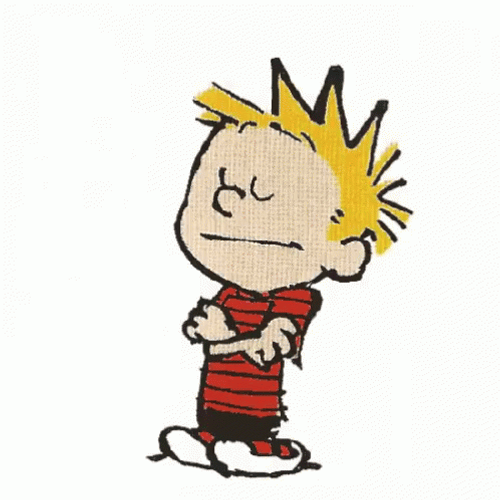 Calvin And Hobbes Stress Explosion GIF 