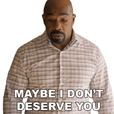 Calvin Jordan Maybe I'm Not Worthy GIF