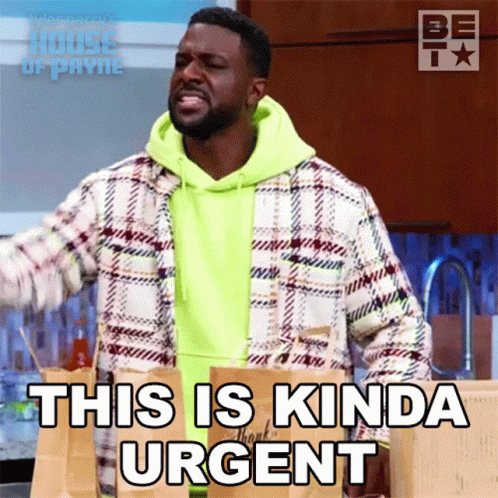 Calvin Payne Is Kinda Urgent GIF