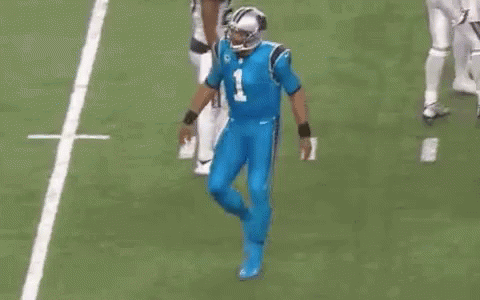 Cam Newton Dabbing Move GIF