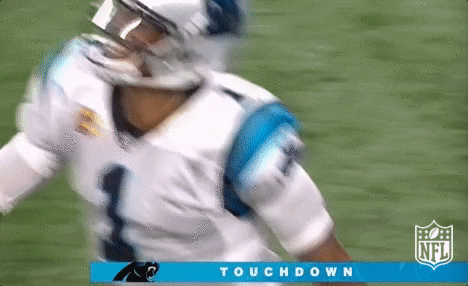 Cam Newton Playful Arms Sway GIF