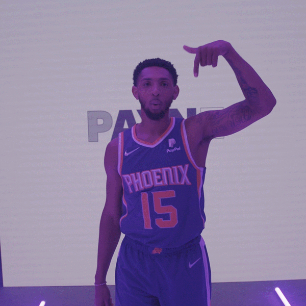 Cam Payne Pointing Down GIF