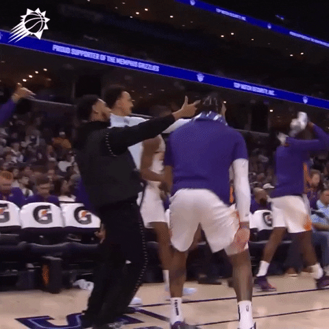 Cam Payne Winning Reaction GIF