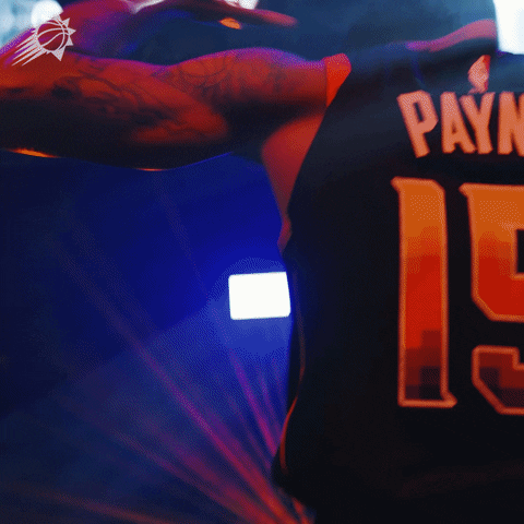 Cam Payne With Jersey Number 15 GIF
