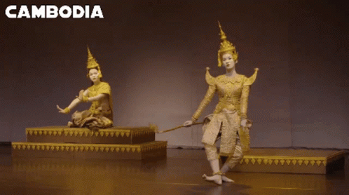 Cambodia Historical Khmer Dance GIF