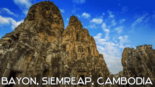 Cambodia Khmer Bayon Tour GIF