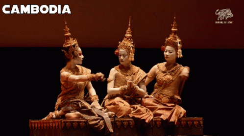 Cambodia Khmer Hand Dance GIF