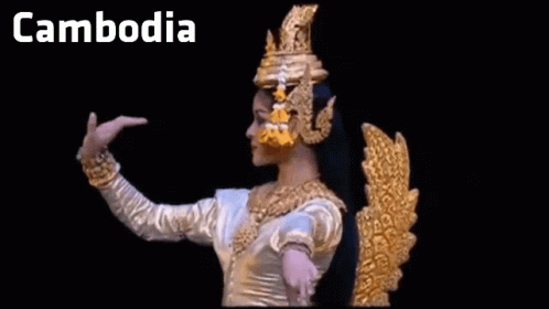 Cambodia Royal Sovan Macha Khmer Dance GIF