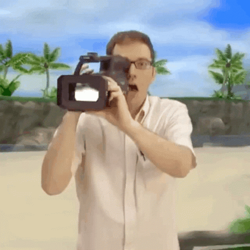 Camera Angry Video Game Nerd gif.