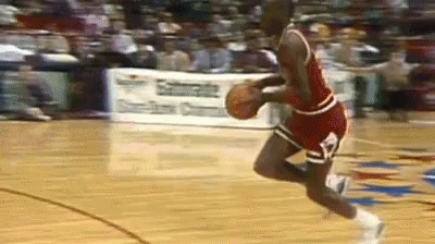 Camera Flashes For Powerful Poster Dunk GIF