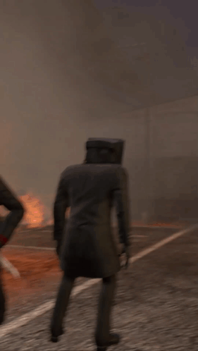 Cameraman Wants To Hug Speakerman GIF