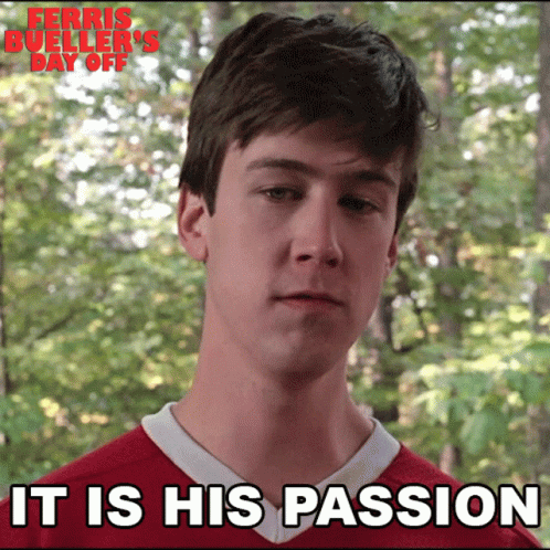 Cameron Frye In Ferris Bueller's Day Off GIF