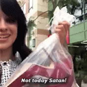 Camila Cabelo Not Today Satan GIF