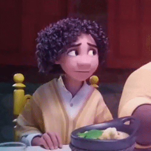 Camilo Encanto Nervous Look GIF