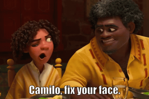 Camilo Encanto Fix Your Face GIF