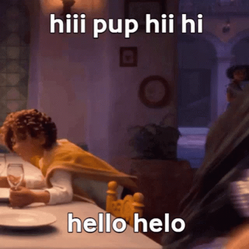 Camilo Encanto Hi Pup Hello GIF
