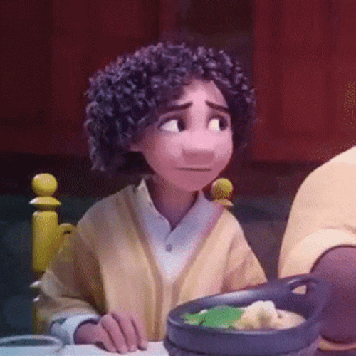 Camilo Encanto Nervous Look GIF