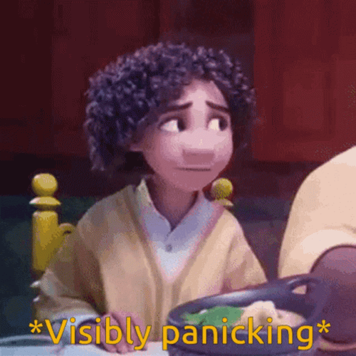 Camilo Encanto Visibly Panicking GIF