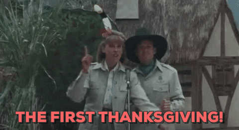 Camp Instructors Announce First Addams Family Thanksgiving GIF