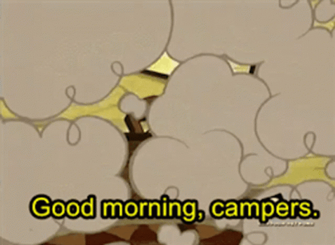 Camp Lazlo Slinkman Good Morning Cartoon GIF