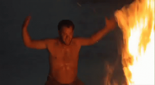 Legendary Tom Hanks Campfire Made GIF