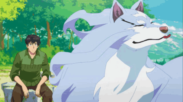 Campfire Cooking In Another World With My Absurd Skill Wolf Gif GIF