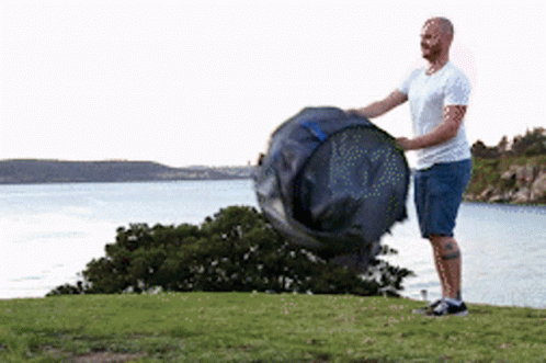 Easy Assembly Camping Tent GIF